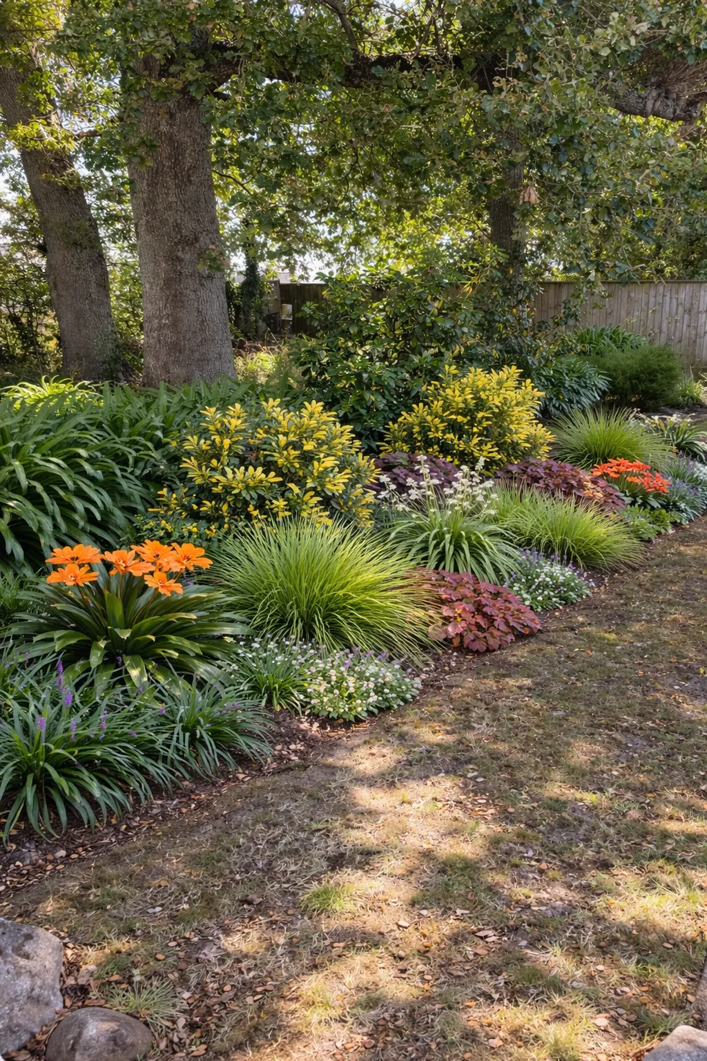 Planting concept for a Nelson garden