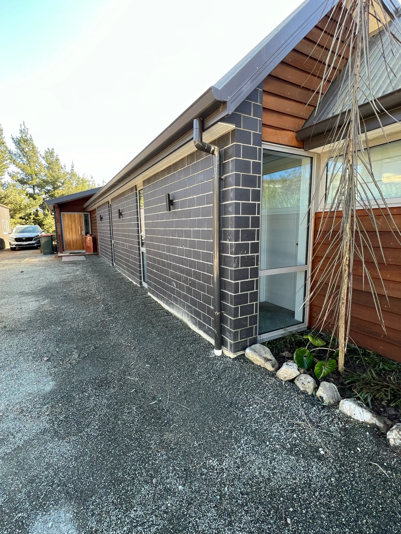Refreshed driveway and property frontage
